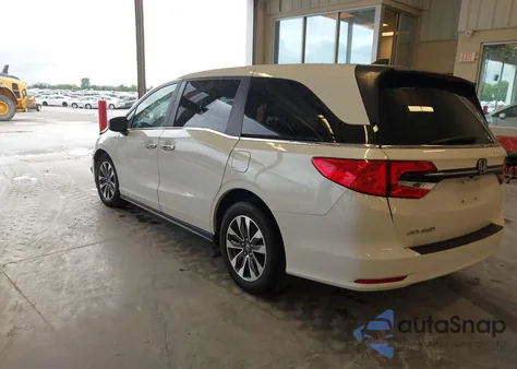 2021 Honda Odyssey Ex-L z USA, uszkodzony, nr VIN 5FNRL6H70MB032702